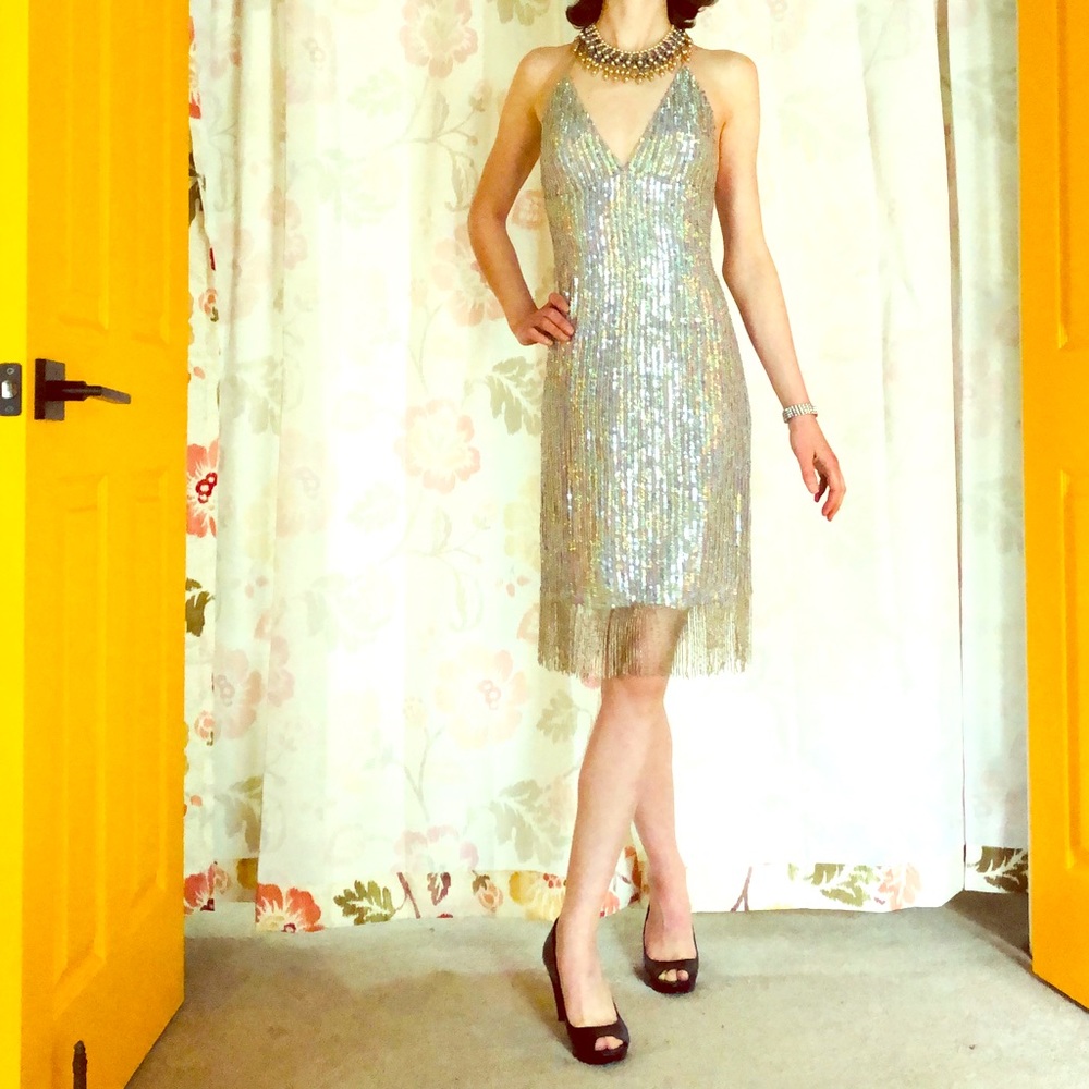 Flapper Cocktail Prom Dress
